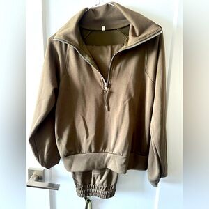 Buttery Soft Lounge Set in Green